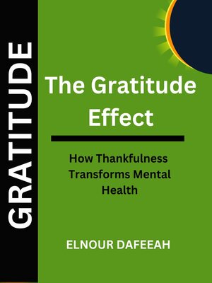 cover image of The Gratitude Effect